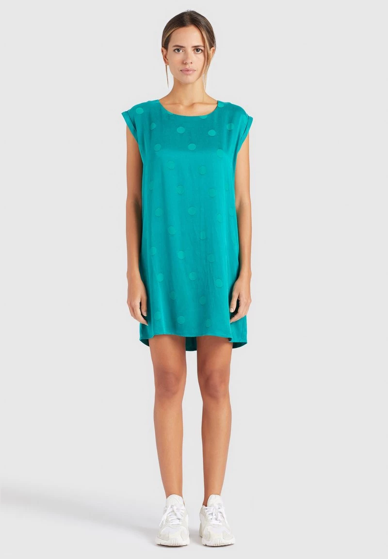 Khujo Femme MARGARITA Robe De Jour Türkis 8 Khujo Femme MARGARITA Robe De Jour Türkis – Image 6