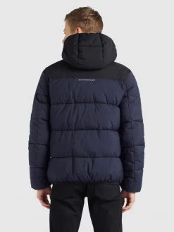 Khujo Homme UDAY Veste D'hiver Dunkelblau -Khujo Soldes 684a9c4a980c4bb29a8a3f902069eb01