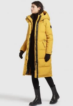 Khujo Femme DAKOTA Veste D'hiver Gelb -Khujo Soldes 6884854e0d2b4cb793e606dd0ba359e3