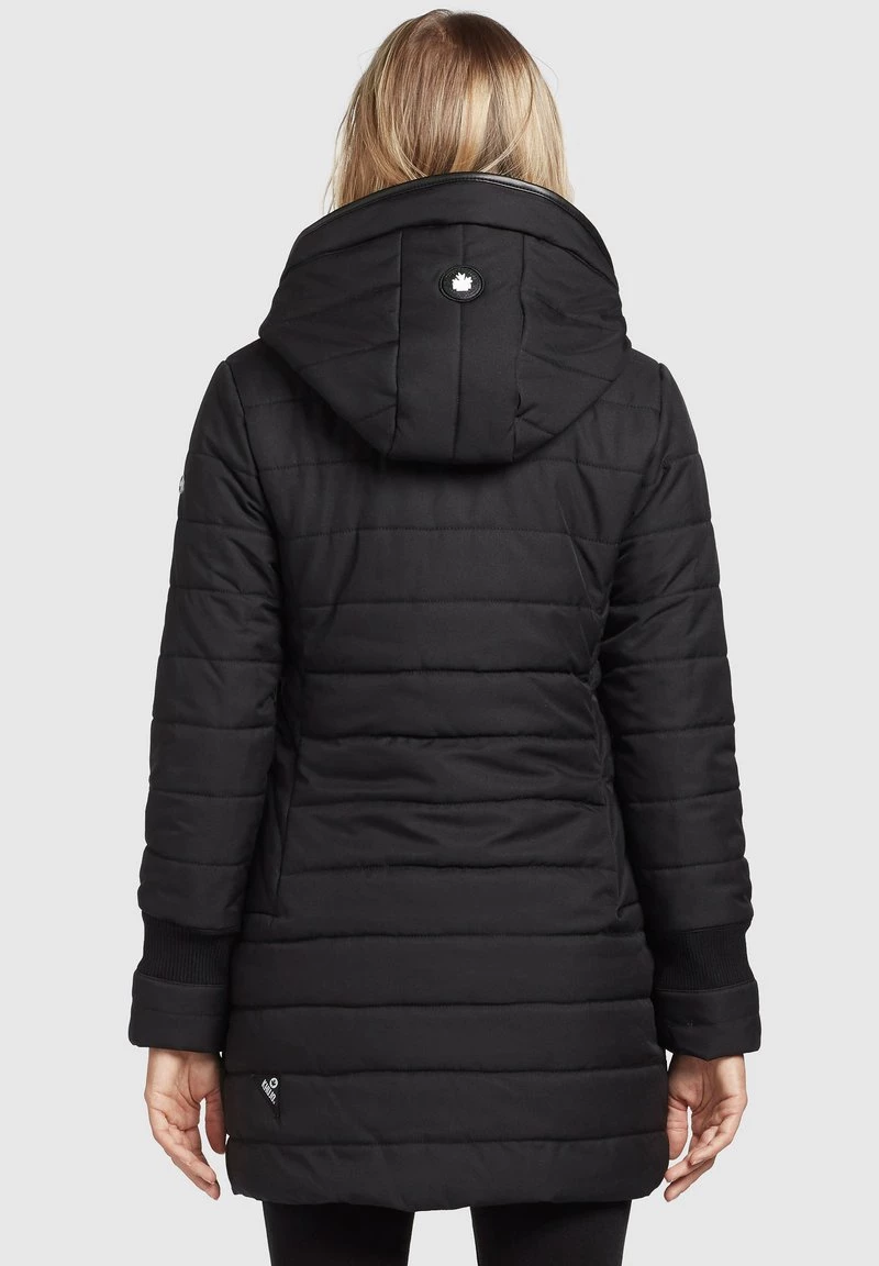 Khujo Femme SHINE2 STRUCTURED Veste D'hiver Schwarz 5 Khujo Femme SHINE2 STRUCTURED Veste D'hiver Schwarz – Image 3