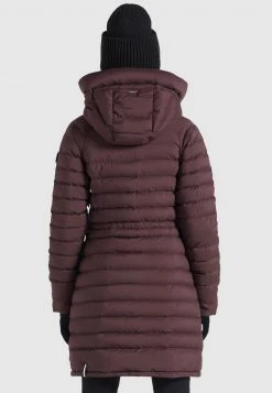 Khujo NIANA MATT Veste D'hiver Weinrot Femme -Khujo Soldes 69d2d3aa994d4cf5b3f158d2e192725b