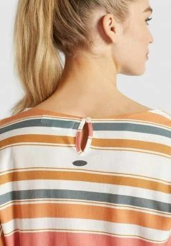 Khujo Femme GABY Robe En Jersey Mehrfarbig Gestreift -Khujo Soldes 6a040bec97604908903c3986bb6a307b