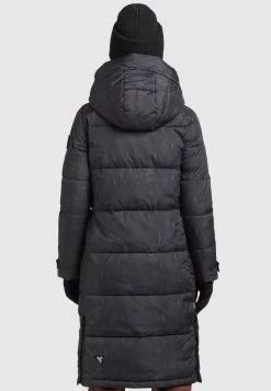 Khujo Femme DAKOTA Veste D'hiver Schwarz Schlangenmuster -Khujo Soldes 6a2b40560cf74164877f812f93744ea8