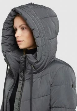 Khujo AYLEENA2 Veste D'hiver Grau Femme -Khujo Soldes 6a43f857f5af431db88409f0619dc5b1