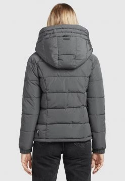 Khujo LILENA Veste D'hiver Grau Femme -Khujo Soldes 6a5b87d02d4048d4ac8631eaab27c20f