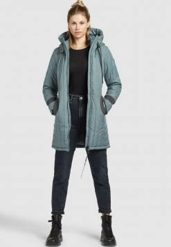 Khujo JERRY PRIME5 STRUCTURED Veste D'hiver Blaugrau Femme -Khujo Soldes 6ab68b2ca6884ebe8a50c57595854b1f