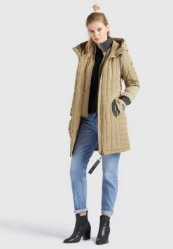 Khujo Femme MANTEL JERRY PRIME Veste D'hiver Beige -Khujo Soldes 6ae5ee221a98408fada322eb3ea1a9c6