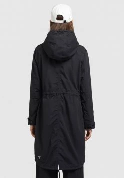 Khujo Femme NANDA3 Parka Schwarz -Khujo Soldes 6b2ed365ea63495abec845acd8c883b4