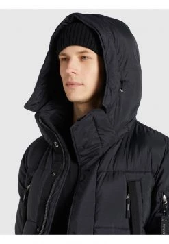 Khujo Homme ROSS Veste D'hiver Schwarz -Khujo Soldes 6bed5697690041dfa948d6b6e7811857