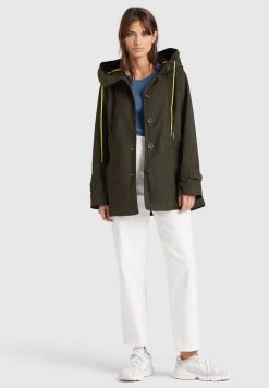 Khujo Femme ANAYA Parka Olive -Khujo Soldes 6bf4e8233a4a45cfa1d1077d274c739a