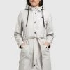 Khujo GLENNA Veste Imperméable Hellgrau Femme -Khujo Soldes 6c2ea3e9ce8542d1a8239ae749cca048