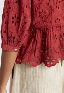 Khujo Femme GALILEA Blouse Rotbraun -Khujo Soldes 6c4c66299cf0495892553a9e63e36d21