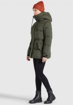 Khujo Femme LEVIANI Veste D'hiver Oliv -Khujo Soldes 6c715dc0c96245b48308b86eb29520bc