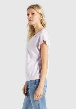 Khujo MARIKA T Shirt Imprimé Flieder Meliert Femme -Khujo Soldes 6c77751f6b964e8f80ebc48960ed8f2a