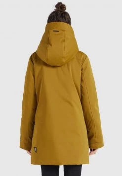 Khujo NOVA Veste D'hiver Curry Femme -Khujo Soldes 6ca5b9bb55a645b9b7b72d9b85d34216