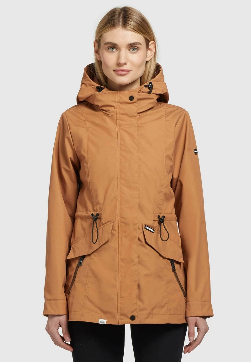 Khujo FELINA Veste Imperméable Toffee Femme 3 Khujo FELINA Veste Imperméable Toffee Femme