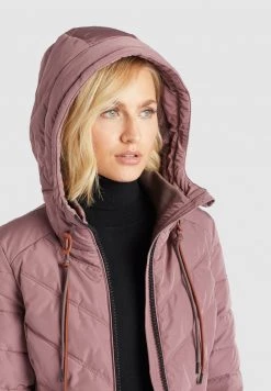 Khujo EIJA Veste D'hiver Beige Rosa Femme -Khujo Soldes 6d9848a1ce16424d92a8d923d15fbdc9