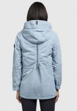 Khujo CAIMA Parka Hellblau Femme -Khujo Soldes 6d988227b9bc426ca2eb59555743d024