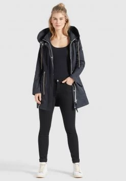 Khujo Femme ONDA Parka Dunkelgrau -Khujo Soldes 6db33eb9047e41b69dd25b4e623db219