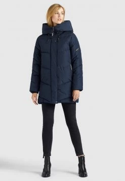 Khujo Femme JORDIS2 Veste D'hiver Dunkelblau -Khujo Soldes 6e08314d75914a3c9e15151ba1910e13