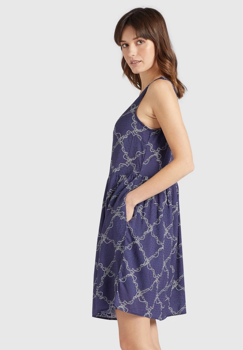 Khujo RASHAN Robe De Jour Purple Femme 6 Khujo RASHAN Robe De Jour Purple Femme – Image 4