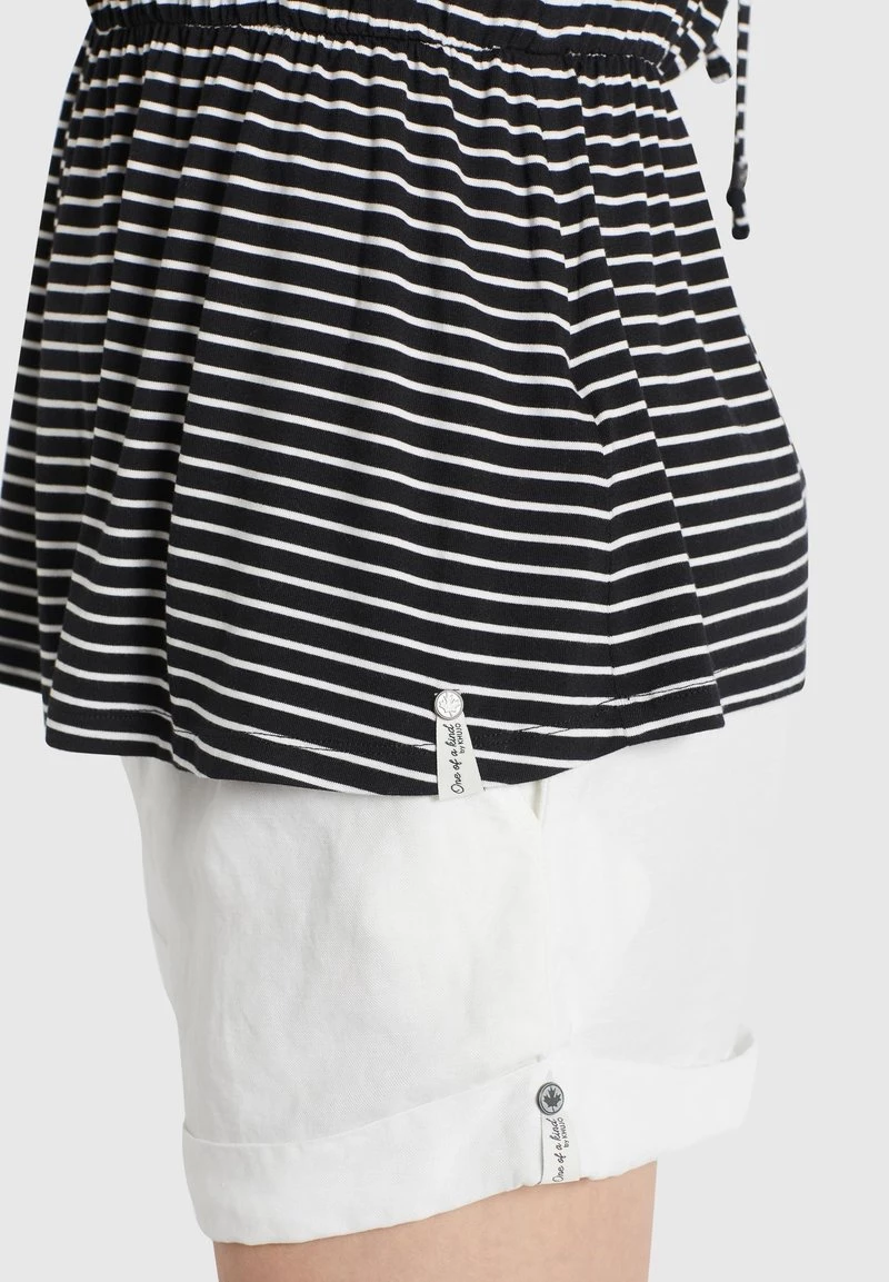 Khujo Femme VALDA Débardeur Schwarz Weiß Gestreift 9 Khujo Femme VALDA Débardeur Schwarz Weiß Gestreift – Image 7