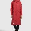 Khujo SMILLA Parka Rot Femme -Khujo Soldes 7017688437e64c22a43255d745acadf9