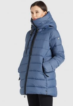 Khujo Femme YACI Veste D'hiver Blau -Khujo Soldes 70dcfc0bee714d178a461e717e1b68ca
