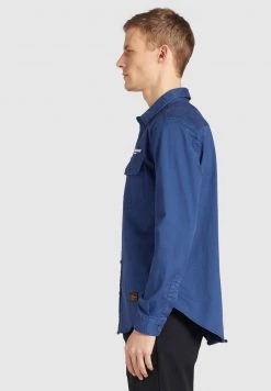 Khujo Homme ROGER Chemise Blue 15 Khujo Homme ROGER Chemise Blue -Khujo Soldes 71f2ef1bcaa24d6f8d4724de06485009