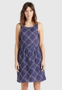 Khujo RASHAN Robe De Jour Purple Femme