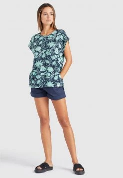 Khujo SAWYER Blouse Xc3 Lichen Sketch Floral App Femme
