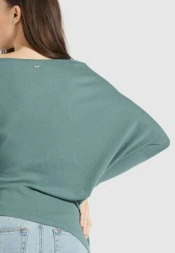 Khujo YODES Pullover Aqua Femme -Khujo Soldes 73845251615e4cf68b46efb99c343e3d