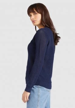 Khujo COSIMA Pullover Dark Blue Femme 12 Khujo COSIMA Pullover Dark Blue Femme -Khujo Soldes 73ad7a8d948b437280cd3f8c5b5637b3