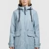 Khujo Femme VEGA Parka Hellblau -Khujo Soldes 74b0d994201740dc94abd174499d908c