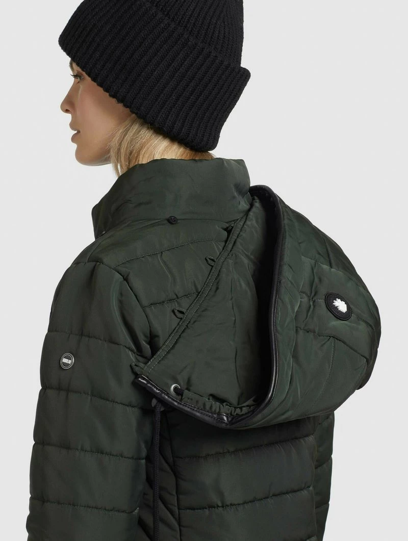 Khujo Femme SHINE2 LIGHT Veste D'hiver Dunkelgrün 10 Khujo Femme SHINE2 LIGHT Veste D'hiver Dunkelgrün – Image 8