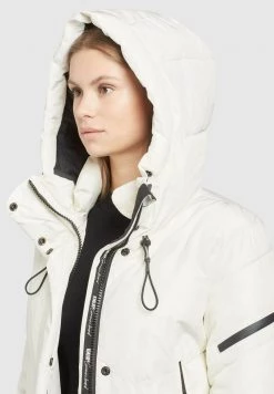 Khujo SONJE3 Veste D'hiver Naturweiß Femme -Khujo Soldes 758da499dc004745a0e27cb0c4f4bcba