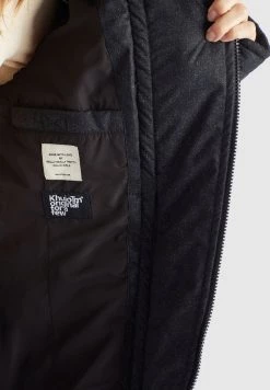 Khujo Femme MANTEL TOPSY2 Veste D'hiver Schwarz Weiß Meliert -Khujo Soldes 75e2cd2715fe49c68b4caa7fc7414ee1