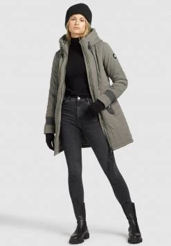 Khujo Femme MANTEL JERRY PRIME Veste D'hiver Mint -Khujo Soldes 75fbb2b5a7e6473784699232412dd652