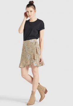 Khujo UNDINE Jupe Trapèze Mehrfarbig Geblümt Femme 14 Khujo UNDINE Jupe Trapèze Mehrfarbig Geblümt Femme -Khujo Soldes 7636c660efd34a2f8df12a34c9046b5a