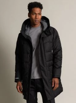 Khujo Homme TAWAI Veste D'hiver Schwarz -Khujo Soldes 771592ad97574492abc56c5064412d89