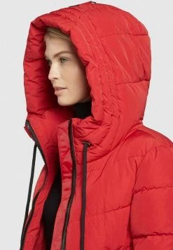 Khujo AYLEENA Veste D'hiver Rot Femme -Khujo Soldes 780dfecda1ec46bca75a109f850bc8ac