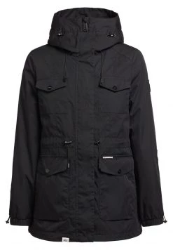 Khujo ELST Parka Schwarz Femme -Khujo Soldes 7818e71dd4704783848bb16e76747da2
