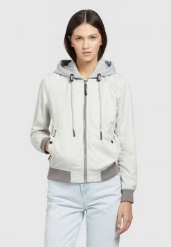 Khujo Femme PERSEE Veste Légère Hellgrau