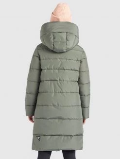 Khujo JILIAS Veste D'hiver Mint Femme -Khujo Soldes 79978f40df0d42698656768c2c232311