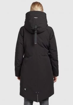 Khujo CHARLYN2 Veste D'hiver Schwarz Femme -Khujo Soldes 79d28df5b1c5487bada5533d8417d47a