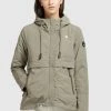 Khujo Femme ZAHIRA3 Veste Légère Graugrün -Khujo Soldes 7c139420a6cb44208f3825fc248a9363