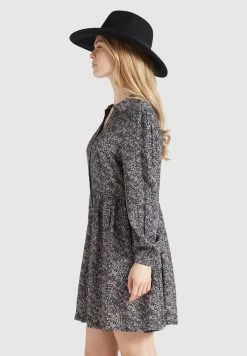 Khujo GISSE Robe Chemise Rosa Femme -Khujo Soldes 7c64e335d03547c88a57228b2636e401