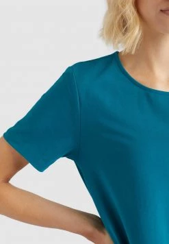 Khujo Femme SARAI Robe En Jersey Grün -Khujo Soldes 7c98f87b1a22458e9cd601c2dc954a50