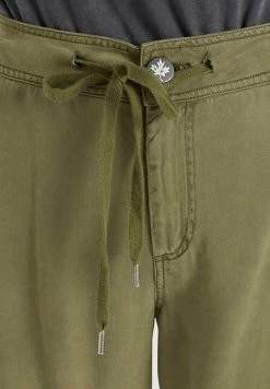 Khujo JOSLIN Pantalon Cargo Khaki Gewaschen Femme -Khujo Soldes 7d4a2700e4d64b7eaf8b378c8fa546dc