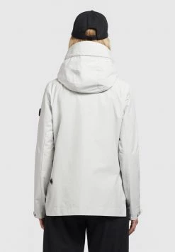 Khujo KAYA Blouson Hellgrau Femme -Khujo Soldes 7d741fdfe60a41748b025bdb48b6ed4a